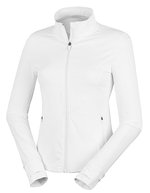 Recycled Womens Fitness Jacket – White