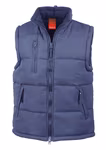 Result Wasserdichte Steppweste mit Kapuze, Navy 3XL, RT88A – Bild 3