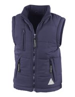 Result Junior Ultra Padded Bodywarmer mit Kapuze – Navy