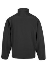 Result Genuine Recycled Recycelte Softshell-Jacke mit Brandingoption, Black L, RT901 – Bild 4