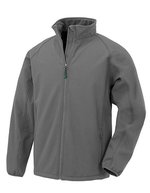Recycelte Softshell-Jacke mit Brandingoption – Workguard Grey