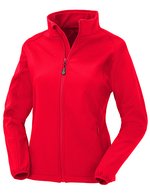 Recycelte 2-Lagen Softshell-Jacke Damen – Red