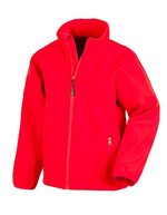 Result Genuine Recycled Recycled Kinder Softshelljacke 2-lagig – Red