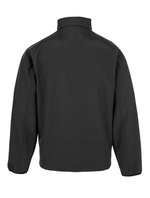 Result Genuine Recycled Recycled 2-Layer Printable Youth Softshell Jacket Black XL (11-12) (RT901Y), RT901Y – Bild 4