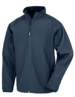 Result Genuine Recycled Recycled 2-Layer Printable Youth Softshell Jacket Royal XL (11-12) (RT901Y) – Navy