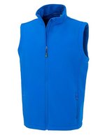 Result Genuine Recycled Recycelte Softshell-Weste mit Stehkragen, Royal M, RT902 – Royal