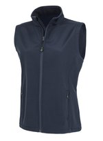 Result Genuine Recycled Recycled 2-Layer Softshell Weste für Damen, Black XS, RT902F – Bild 3