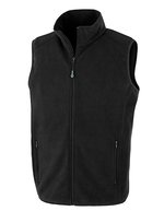 Result Genuine Recycled Recycelte Fleece Weste mit Taschen, Black XS, RT904 – Bild 2