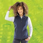 Result Genuine Recycled Recycelte Fleece Weste mit Taschen, Black XS, RT904 – Bild 6