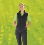 Result Genuine Recycled Recycelte Fleece Weste mit Taschen, Black XS, RT904 – Bild 8