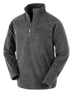 Result Genuine Recycled Recycled Microfleece Top mit Half-Zip, Black S, RT905 – Bild 3