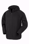 Result Genuine Recycled Recycelte Kapuzen-Microfleece Jacke, Black XL, RT906 – Bild 3