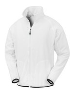 Result Genuine Recycled Recycelte Microfleece-Jacke mit Taschen, Black XS, RT907 – Bianco