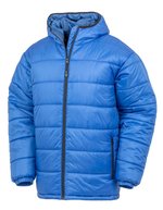 Result Genuine Recycled Recycelter Stepp-Parka mit Kapuze, Black S, RT910 – Bild 3