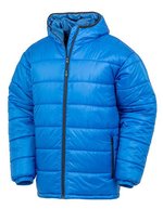 Result Genuine Recycled Recycelter Stepp-Parka mit Kapuze, Black S, RT910 – Royal