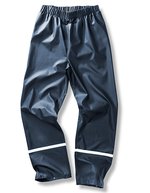 Prism PU Waterproof Trouser with Reflective Bands & Recycled Backing – Navy