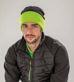 Result Genuine Recycled Recycled Black Compass Beanie aus Polyester-Acryl, Black/Grey One Size, RT930 – Bild 5