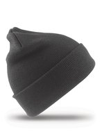 Result Genuine Recycled Recycled Thinsulate™ Beanie mit Isolierung, Black One Size, RT933 – Antracite