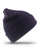 Result Genuine Recycled Recycled Thinsulate™ Beanie mit Isolierung, Black One Size, RT933 – Blu navy