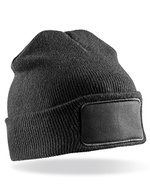 Result Genuine Recycled Recycled Thinsulate™ Printers Beanie, Black One Size, RT934 – Bild 2