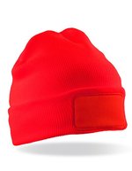 Result Genuine Recycled Recycled Thinsulate™ Printers Beanie, Black One Size, RT934 – Rosso