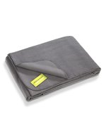 Recycled Fleece Decke 175x140 cm – Grey