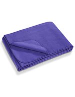 Recycled Fleece Decke 175x140 cm – Purple
