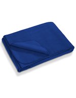Recycled Fleece Decke 175x140 cm – Royal