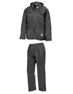 Result Wasserdichtes Jacken- und Hose-Set, Black S, RT95A – Bild 2