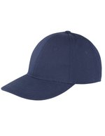 Result Genuine Recycled Recyceltes Low Profile Cap mit Klettverschluss, Black One Size, RT981 – Blu navy