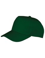 Result Genuine Recycled Recycelte Polyester Cap mit Klettverschluss, Black One Size, RT984 – Bottle Green