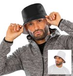 Recycled Reversible Bucket Hat – Bild 1