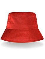 Recycled Bound Edge Bucket Hat – Rosso