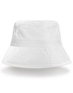 Recycled Bound Edge Bucket Hat – Bianco