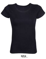 Women´s Tempo T-Shirt 185 gsm (Pack of 10) – Deep Black