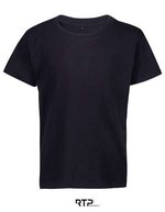 RTP Apparel T-Shirt aus Bio-Baumwolle, 10er Pack für Kinder, Deep Black 4 Jahre (96/104), RTP03258 – Bild 2