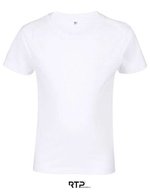 RTP Apparel T-Shirt aus Bio-Baumwolle, 10er Pack für Kinder, Deep Black 4 Jahre (96/104), RTP03258 – Blanc