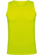 Roly Sport André Tank Top White 01 S (RY0353) – Fluor Yellow 221