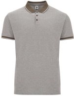 Roly Bowie Poloshirt mit Kontrastdetails, Black Melange 243 S, RY0395 – Bild 3