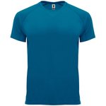 Roly Sport Funktions-T-Shirt Bahrain Polyester für Herren, Army Green 15 M, RY0407 – Bild 3