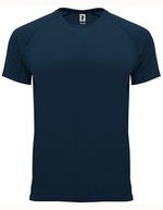 Roly Sport Funktions-T-Shirt Bahrain Polyester für Herren, Army Green 15 M, RY0407 – Blu navy 55