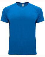 Roly Sport Funktions-T-Shirt Bahrain Polyester für Herren, Army Green 15 M, RY0407 – Blu reale 05