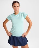 Roly Sport T-Shirt Bahrain, UV-Schutz, Polyester für Damen, Fluor Green 222 M, RY0408 – Bild 1
