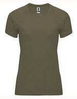 T-Shirt Bahrain, UV-Schutz, Polyester für Damen – Army Green 15