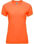 Roly Sport T-Shirt Bahrain, UV-Schutz, Polyester für Damen, Royal Blue 05 XL, RY0408 – Fluor Orange 223