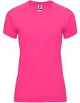 Roly Sport T-Shirt Bahrain, UV-Schutz, Polyester für Damen, Royal Blue 05 XL, RY0408 – Fluor Pink 228