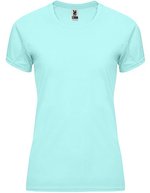 Roly Sport T-Shirt Bahrain, UV-Schutz, Polyester für Damen, Fluor Green 222 M, RY0408 – Verde Menta 98