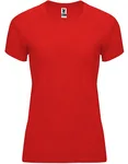 Roly Sport T-Shirt Bahrain, UV-Schutz, Polyester für Damen, Royal Blue 05 XL, RY0408 – Red 60
