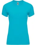Roly Sport T-Shirt Bahrain, UV-Schutz, Polyester für Damen, Royal Blue 05 XL, RY0408 – Turquoise 12