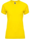 Roly Sport T-Shirt Bahrain, UV-Schutz, Polyester für Damen, Royal Blue 05 XL, RY0408 – Yellow 03